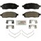 Bosch Blue Disc Brak Disc Brake Pads, Be1392H BE1392H - alternate 1